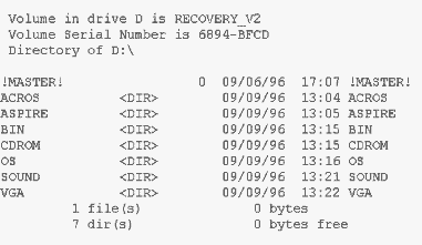 Acer Recovery CD 2