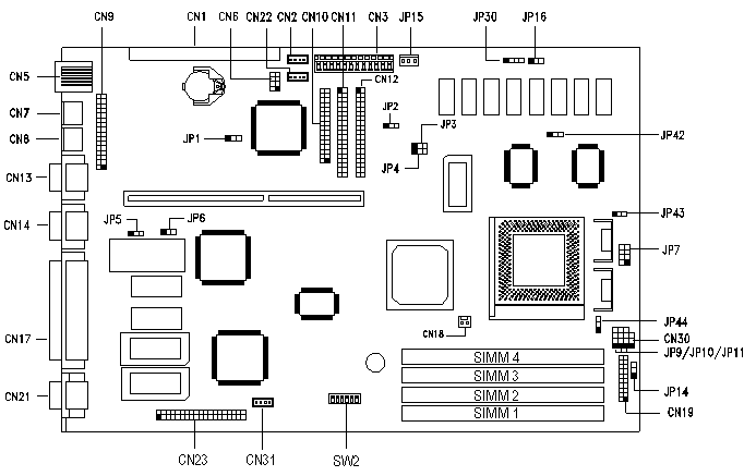 v55cln board diagram