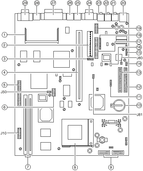Mustang Motherboard Diagram