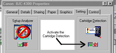 Printer Properties - Settings