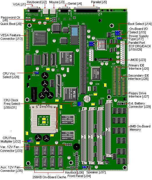 600 Motherboard Diagram